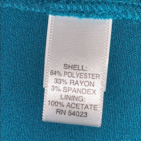 BANANA REPUBLIC Turquoise Blue Pencil Skirt - Picture 7 of 7
